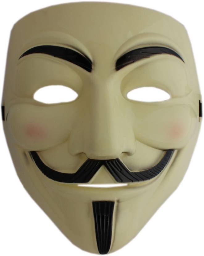 Tootpado V for Vendetta Comic Face Anonymous Guy Fawkes Party Mask