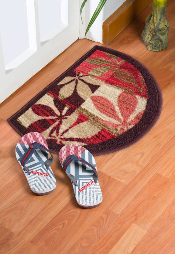 Status Nylon Door Mat (Multicolor, Medium)