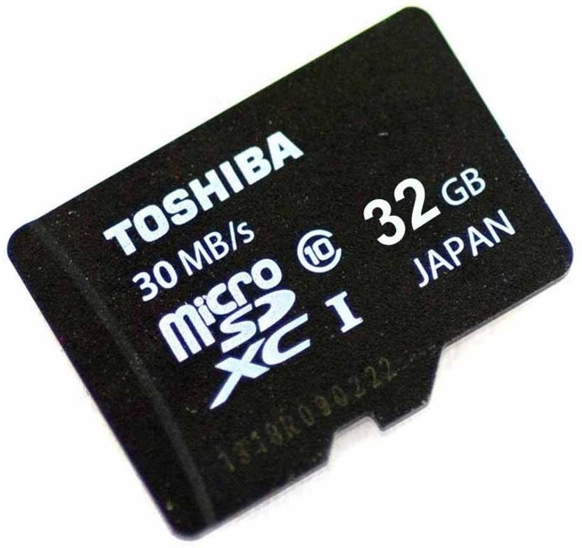 TOSHIBA 32 GB MicroSD Card Class 10 Memory Card - TOSHIBA : Flipkart.com