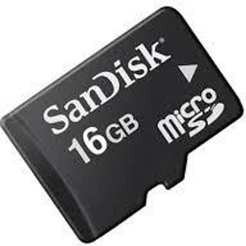 SanDisk Microsd 16 GB MicroSD Card Class 4 4 MB/s Memory Card available at Flipkart for Rs.389