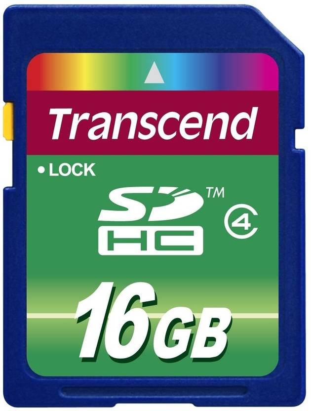 Transcend 4GB SDHC Memory Card(Class 4)