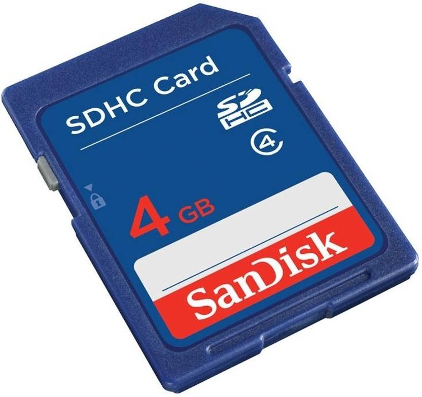 Sandisk 4 gb sdhc class 4 memory card sandisk flipkart