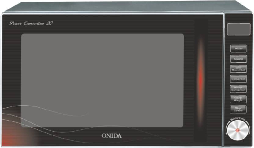 Onida MO20CJP27B 20 L Convection Microwave Oven (Reddish Black) 