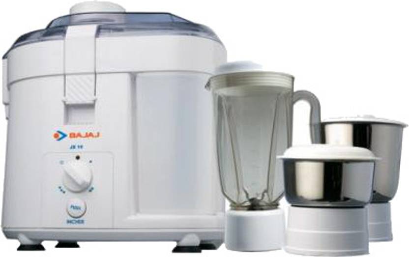 BAJAJ JX 10 450 W Juicer Mixer Grinder (3 Jars) Price in India Buy