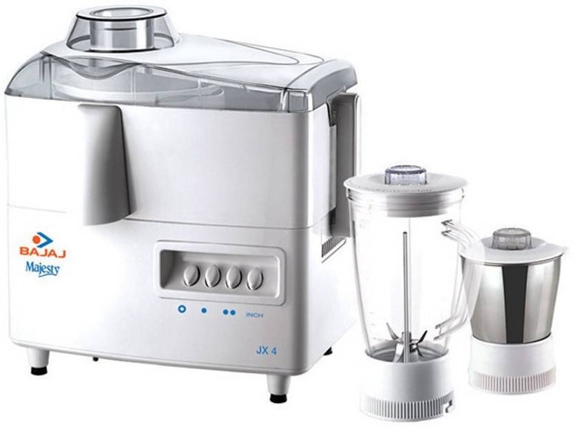 Bajaj Majesty JX 4 450 W Juicer Mixer Grinder Price in India Buy Bajaj Majesty JX 4 450 W