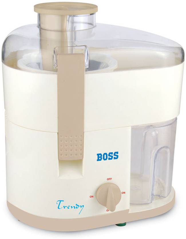 Boss Trendy Juice Extractor 350 W Juicer (1 Jar, White) Price in India Buy Boss Trendy Juice