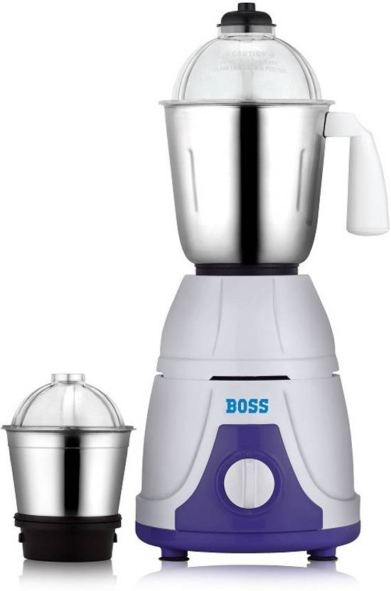 Boss Flora 550 W Mixer Grinder (2 Jars, Multicolor) Price in India