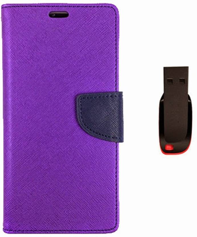 Nice Deal Flip CoverPendrive(9060MURCPPLESNDIK8GB) Accessory Combo
