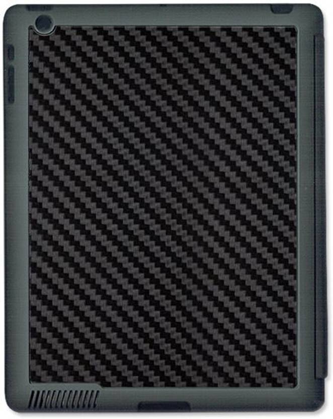 Skin4gadgets Black Carbon Fiber Texture Tablet Designer Gray Smart Skin4gadgets Black Carbon Fiber Texture Tablet Designer Gray Smart Case For Le Ipad 4