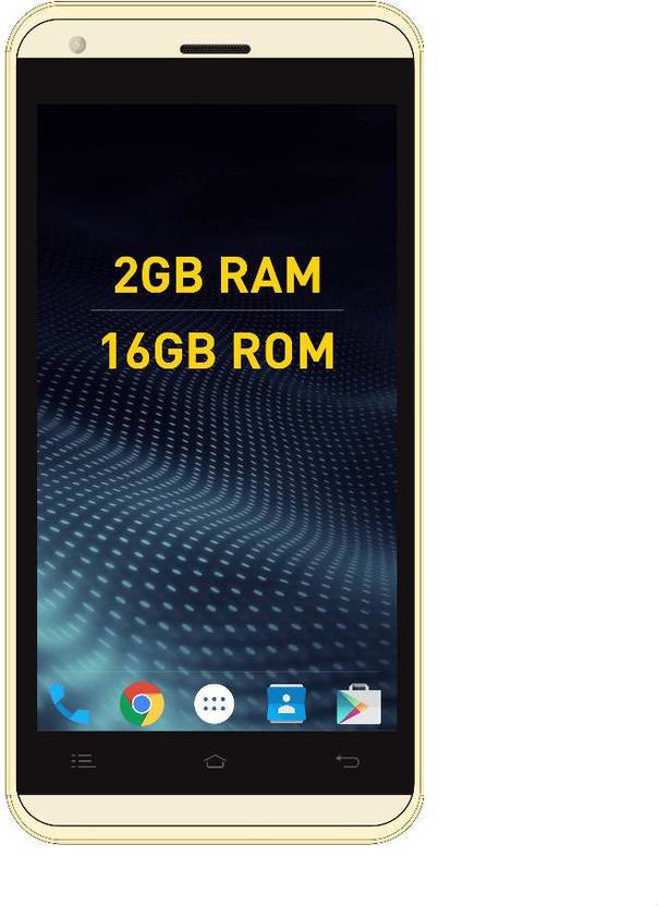 Celkon CELKON 2GB STAR (GOLD, 2 GB) 