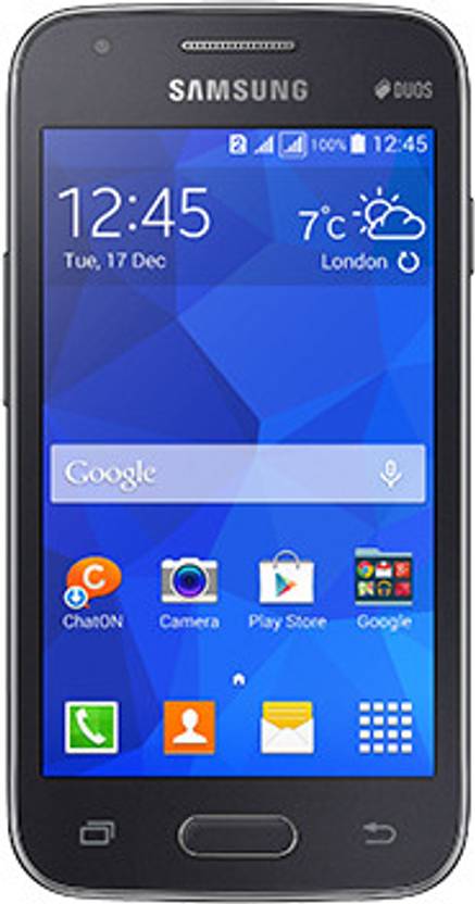 Samsung Galaxy S Duos 3 Charcoal Grey, 4 GB   512 MB RAM available at Flipkart for Rs.6499