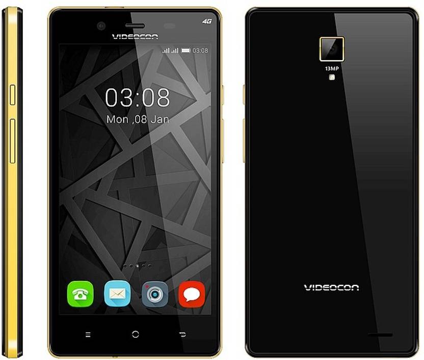 Videocon Infinium Z55 Krypton (Black, 8 GB) 