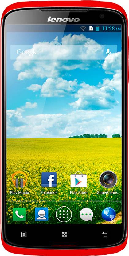 Lenovo S820 (Red, 4 GB)