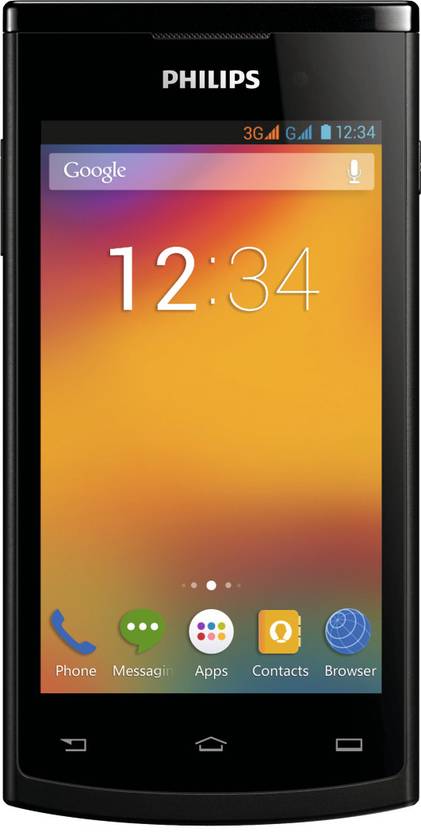 Philips S308 (Black, 4 GB) 