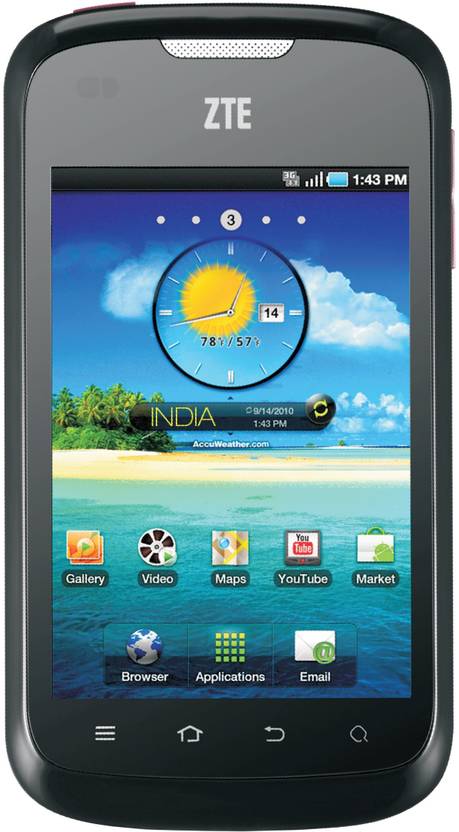 ZTE Kis Flex V793 (Black, 512 MB)
