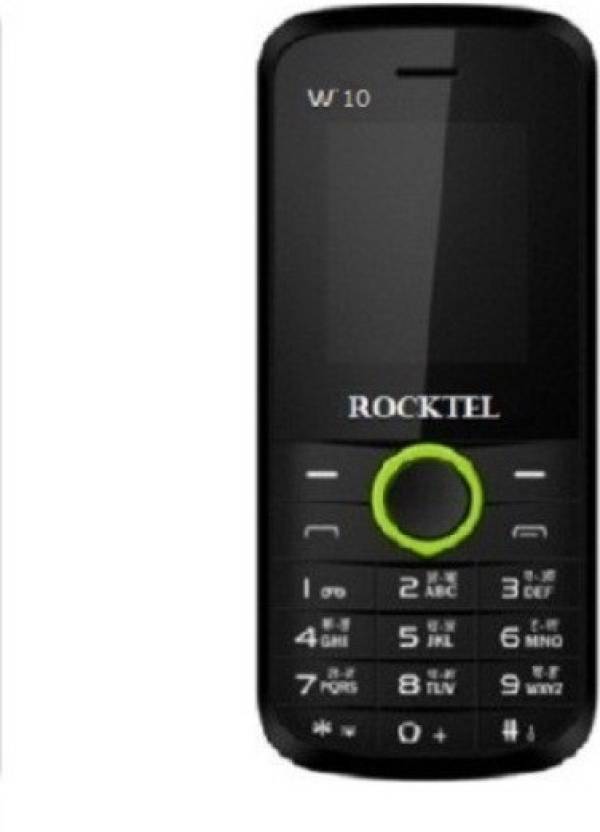Rocktel w10 Dual SIM Feature Phone - Black