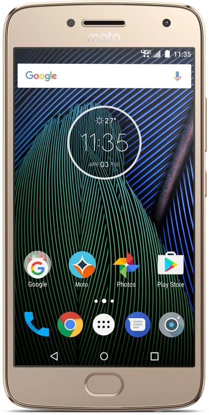 Moto G5 Plus (Fine Gold, 32 GB)