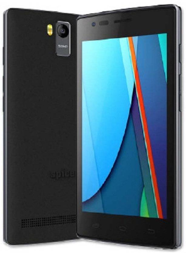 Spice Xlife 480Q (Black & Grey, 8 GB) 
