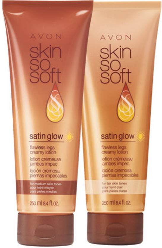 Avon Skin So Soft Satin Glow Flawless Legs Cream Lotion Price in