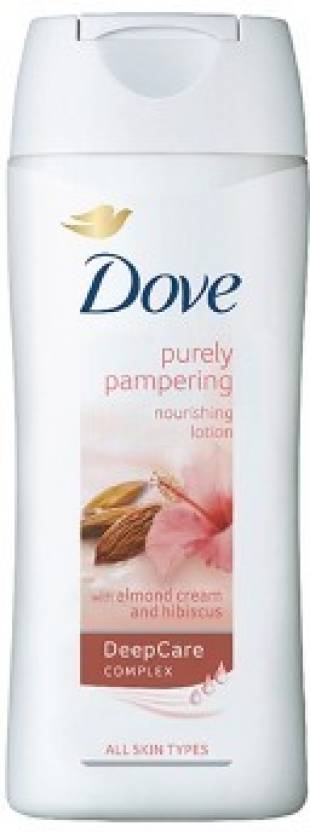 For 102/-(24% Off) Dove Purely Pampering Almond Body Lotion  (100 ml) at Amazon India