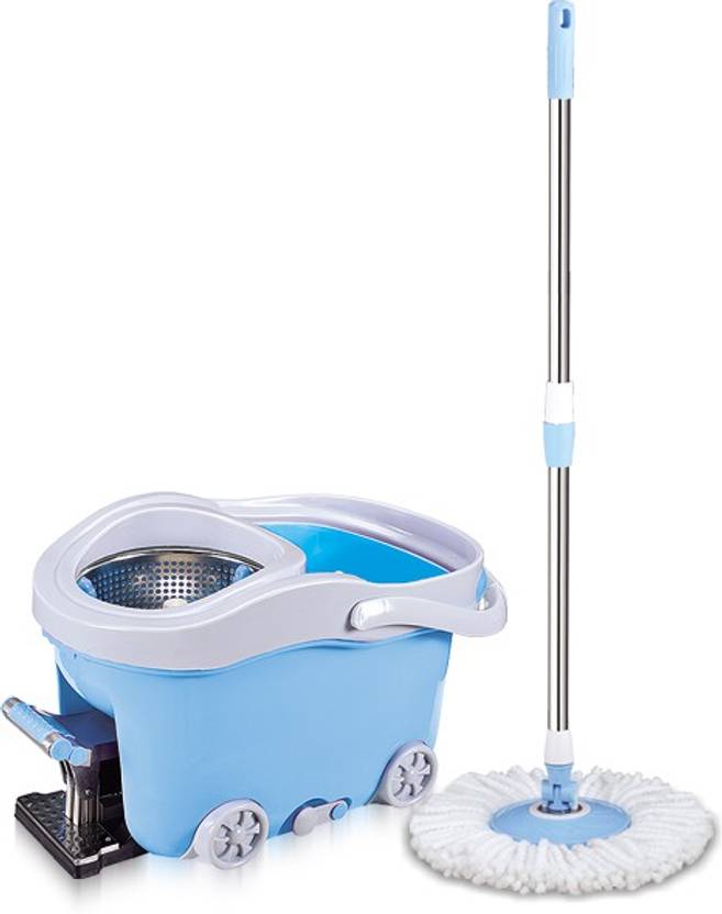 spin mop with paddle