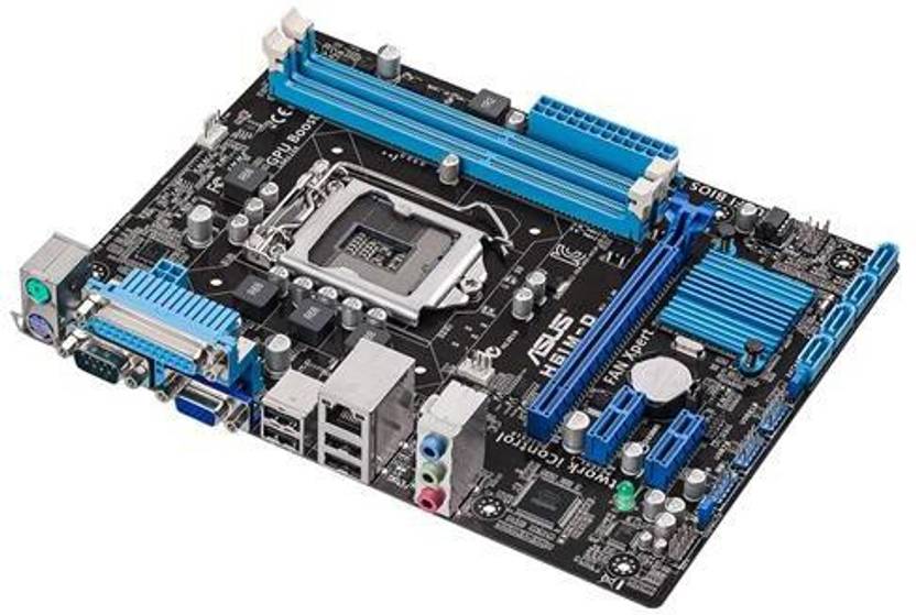 ASUS H61MD with Parallel Port & Serial Port New Latest Motherboard ASUS