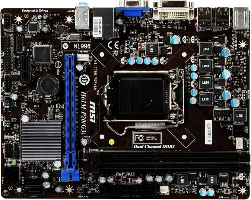 Msi H61m-p20 G3 драйвера