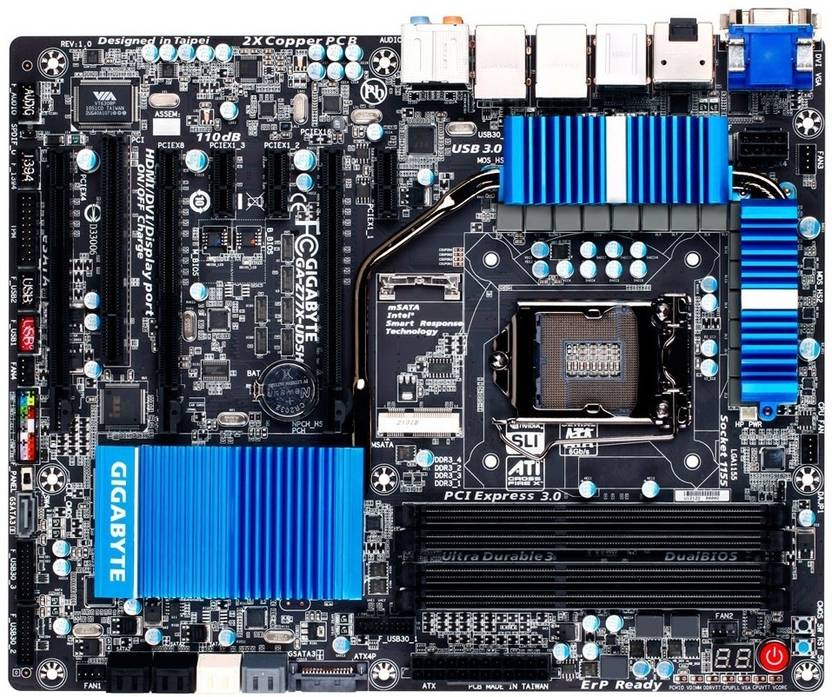 GIGABYTE GAZ77XUD5HWB WIFI Motherboard GIGABYTE
