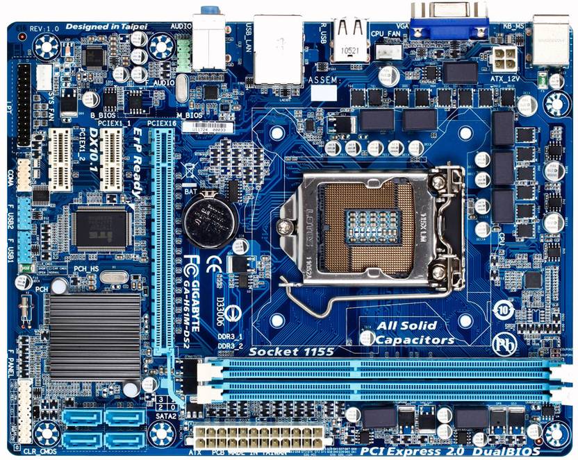 GIGABYTE GAH61MDS2 Motherboard GIGABYTE