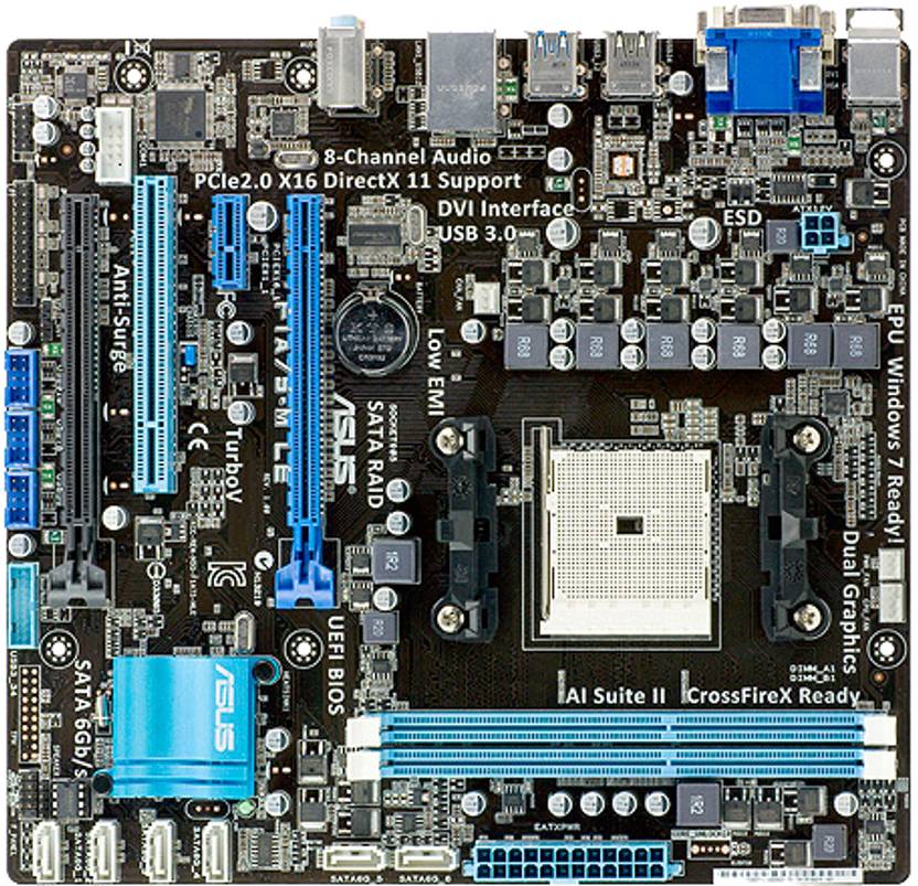 ASUS F1A75M LE Motherboard ASUS