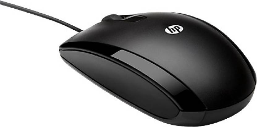 HP X500 Wired Optical Mouse  (USB 2.0, Black)