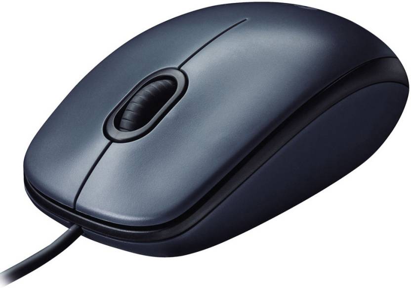 For 224/-(43% Off) Logitech M90 Wired Optical Mouse (USB, Black) at Flipkart