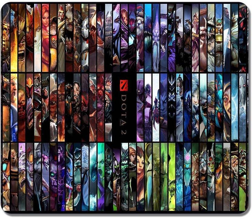 Magic Cases All The Heroes Dota 2 Dota Mousepad Magic