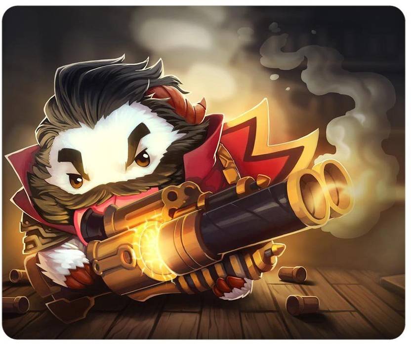 Magic Cases Graves League Of Legends Poro Champion Mousepad