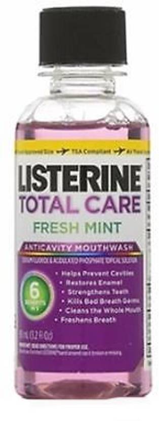 Listerine Total Care Anticavity Mouthwash Mint Buy Oral Care