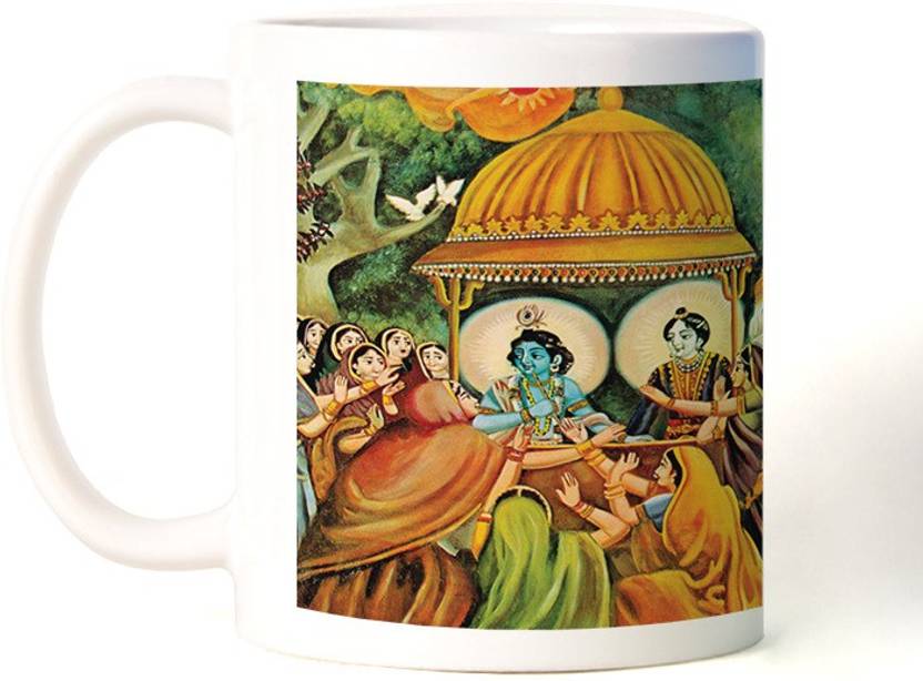 pools Lord Krishna_135 Ceramic Coffee Mug Price in India Buy pools