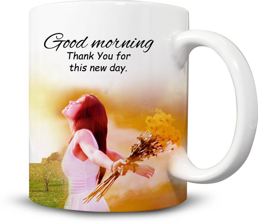 Ackme Design Good Morning Sweet Girl Coffees Ceramic Mug Price