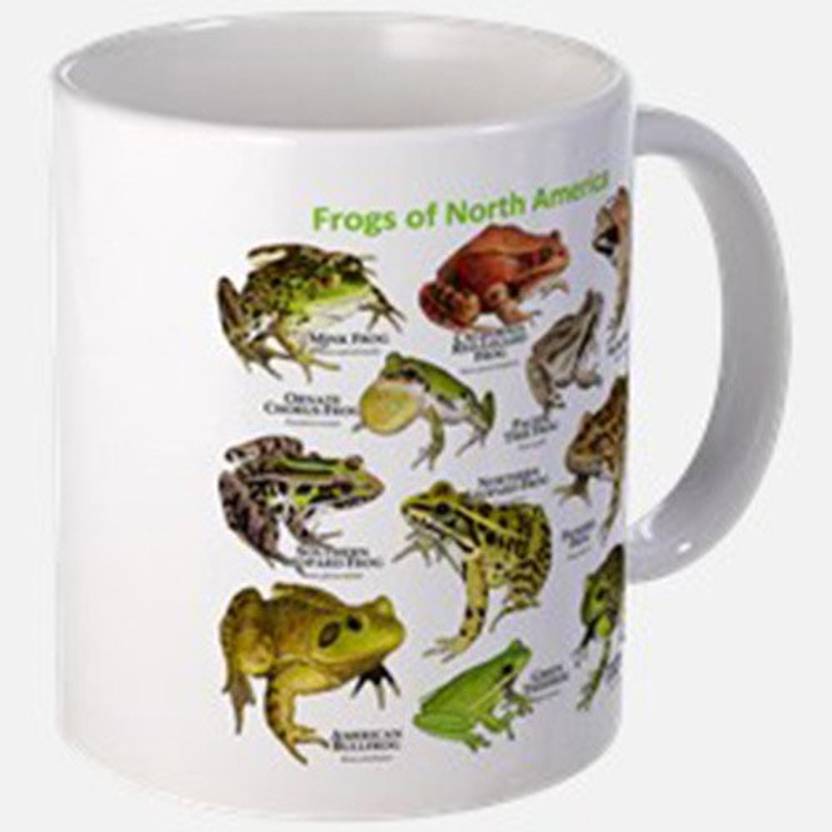 Muggies Magic Frogs_of_North_America_Mug_for 11oz Ceramics Ceramic