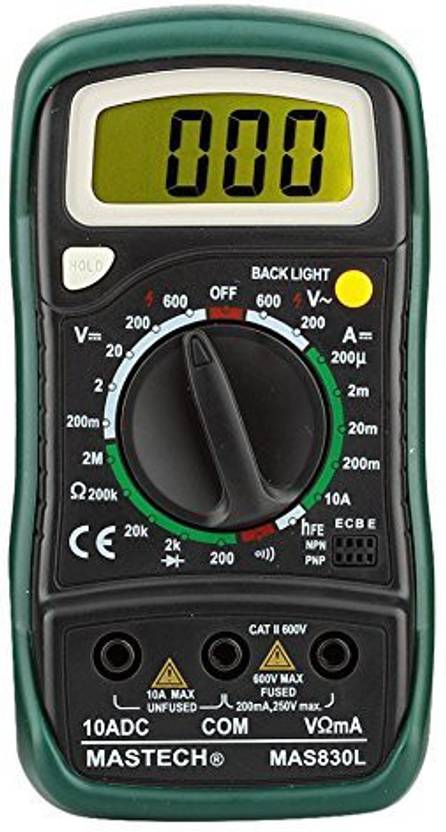 Mastech Mastech 830 L Digital Multimeter Price in India - Buy Mastech