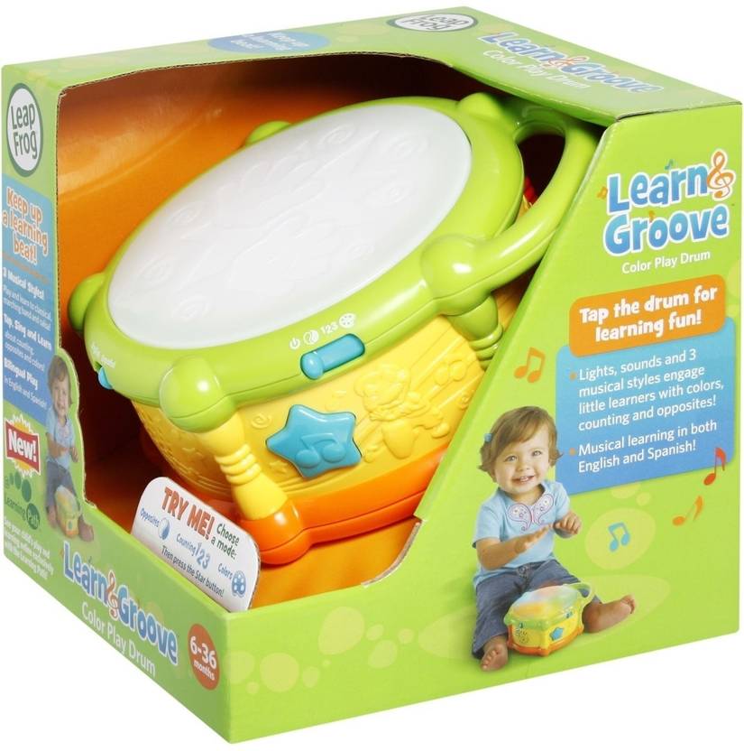 LeapFrog Learn And Groove Color Play Drum Learn And Groove Color Play