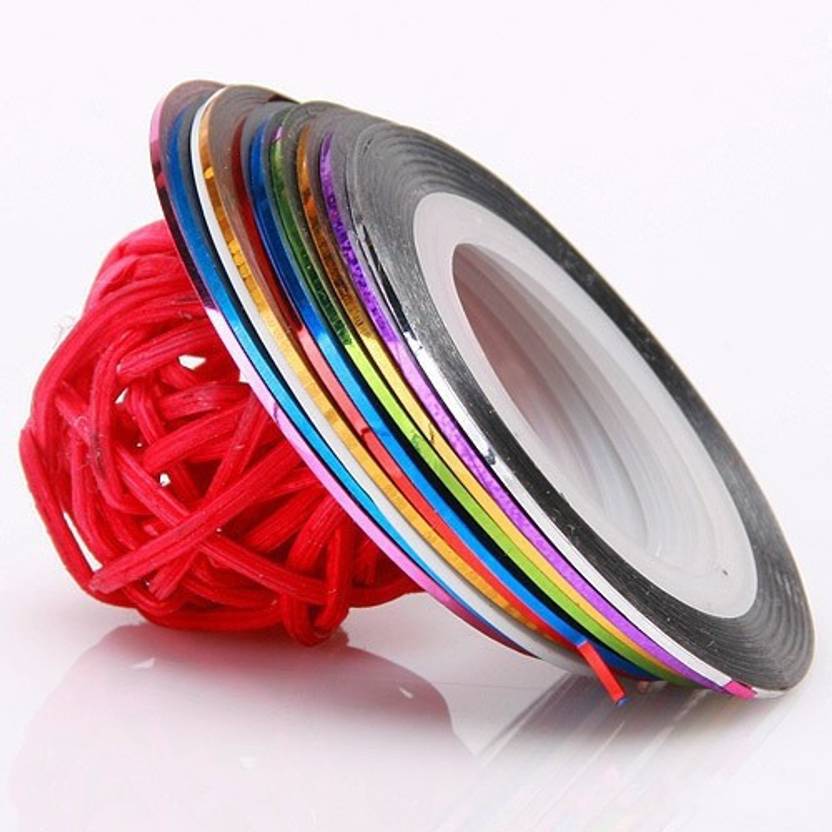 Topnail 15 Pcs Nail Art Decoration Striping Tapes Price In India