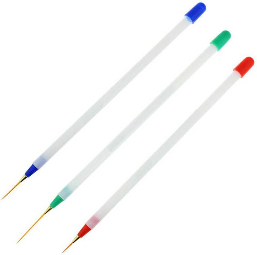 Topnail 3 Pcs Drawing Nail Art Liner Striping Brush Price In Topnail 3 Pcs Drawing Nail Art Liner Striping Brush