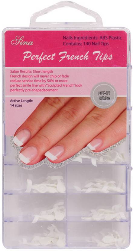 Nail Sina Perfect French Tips Pft 01 Price In India Buy Nail