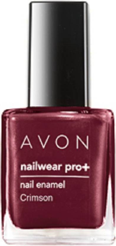 Avon Nailwear Pronail Enamel Crimson Price In India Buy Avon