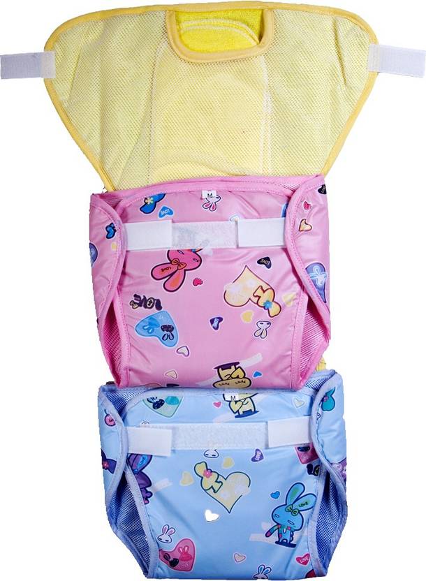 LOVE BABY 637 Net Diaper S Buy 3 LOVE BABY Plastic Pant Diapers for babies weighing