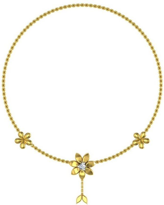 avsar NECKLACE1YB Yellow Gold Precious Necklace(14kt)