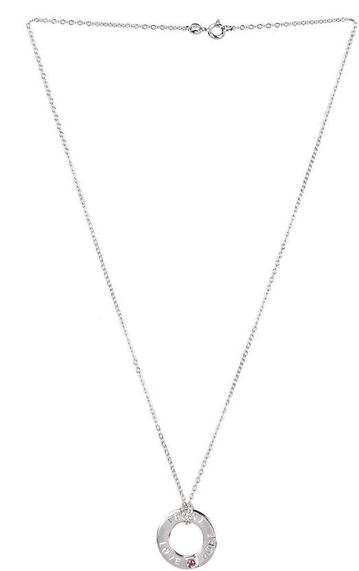 ELLE Sterling Silver Necklace Price in India Buy ELLE Sterling Silver