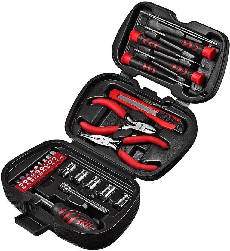 Skil 25 Piece Mini Tool Set (Red and Black)