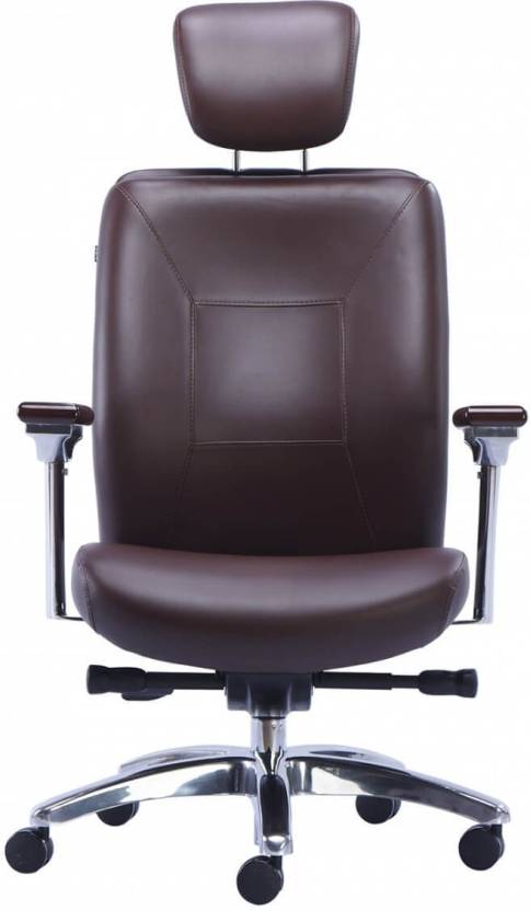 Hof Boss 421 Premium Leatherette Office Arm Chair Price In India