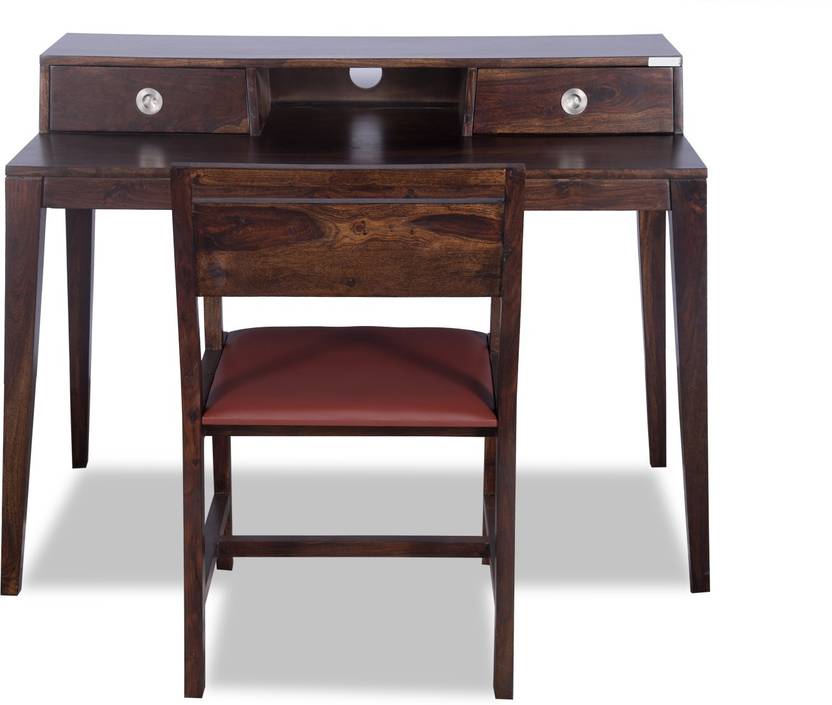 Godrej Interio Sheesham Wood Solid Wood Study Table Price in India